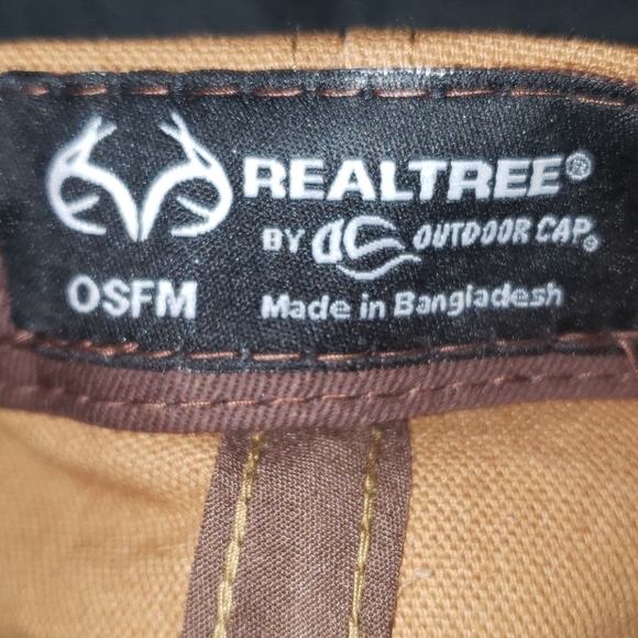 BROWN CANVAS REALTREE OUTDOOR HAT - Picture 4 of 8